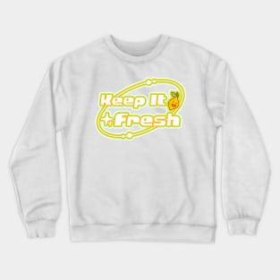 Keep It Fresh Lemon Good Vibes Crewneck Sweatshirt